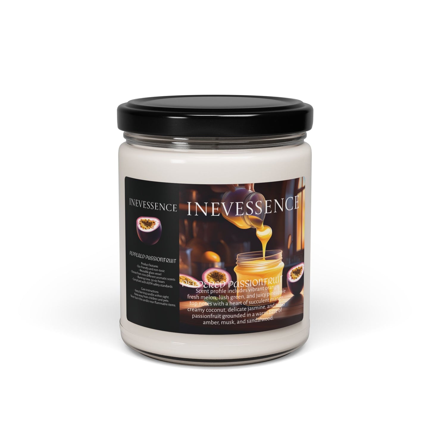 Warrior's Prayer for Protection Unscented Soy Candle