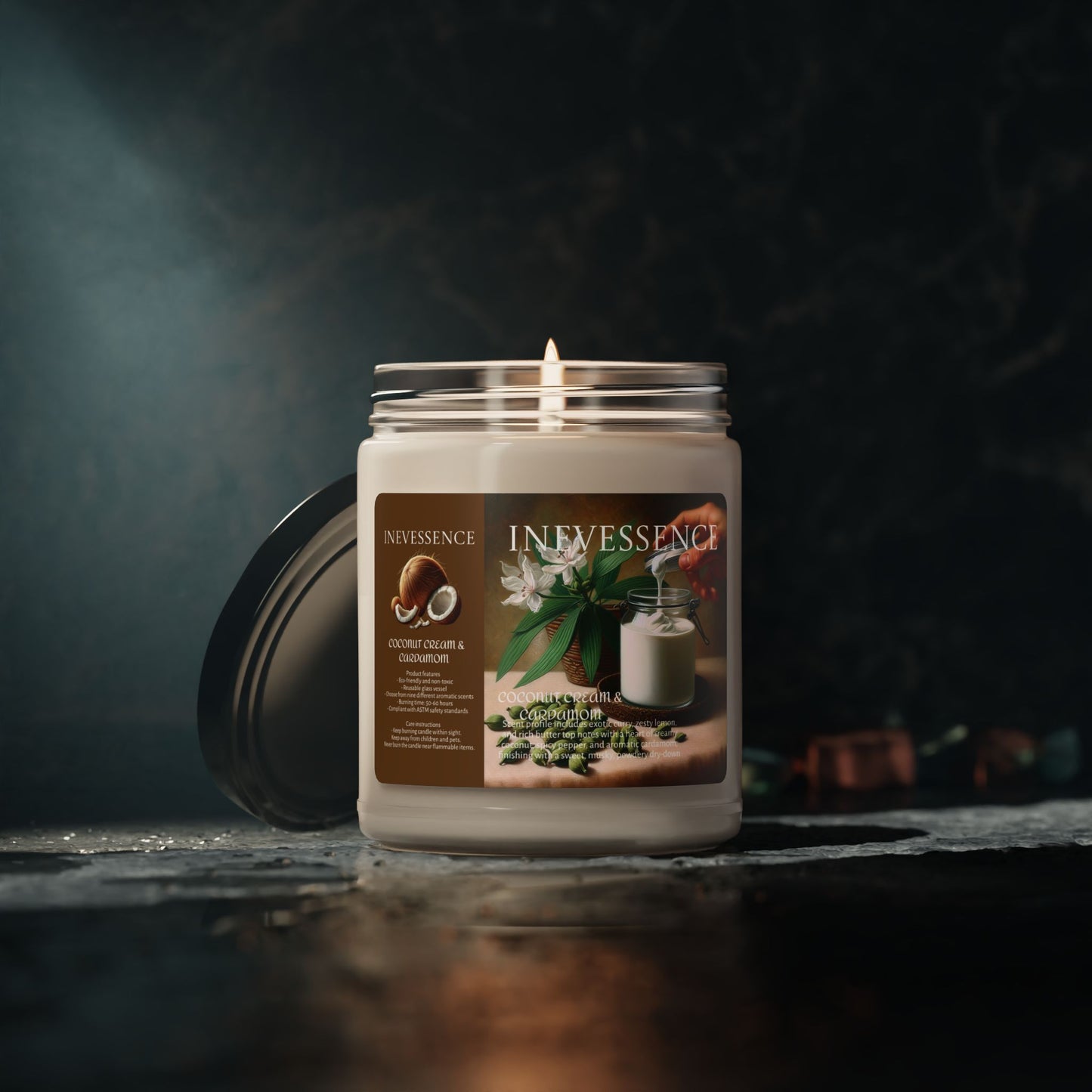 Warrior's Prayer for Protection Unscented Soy Candle