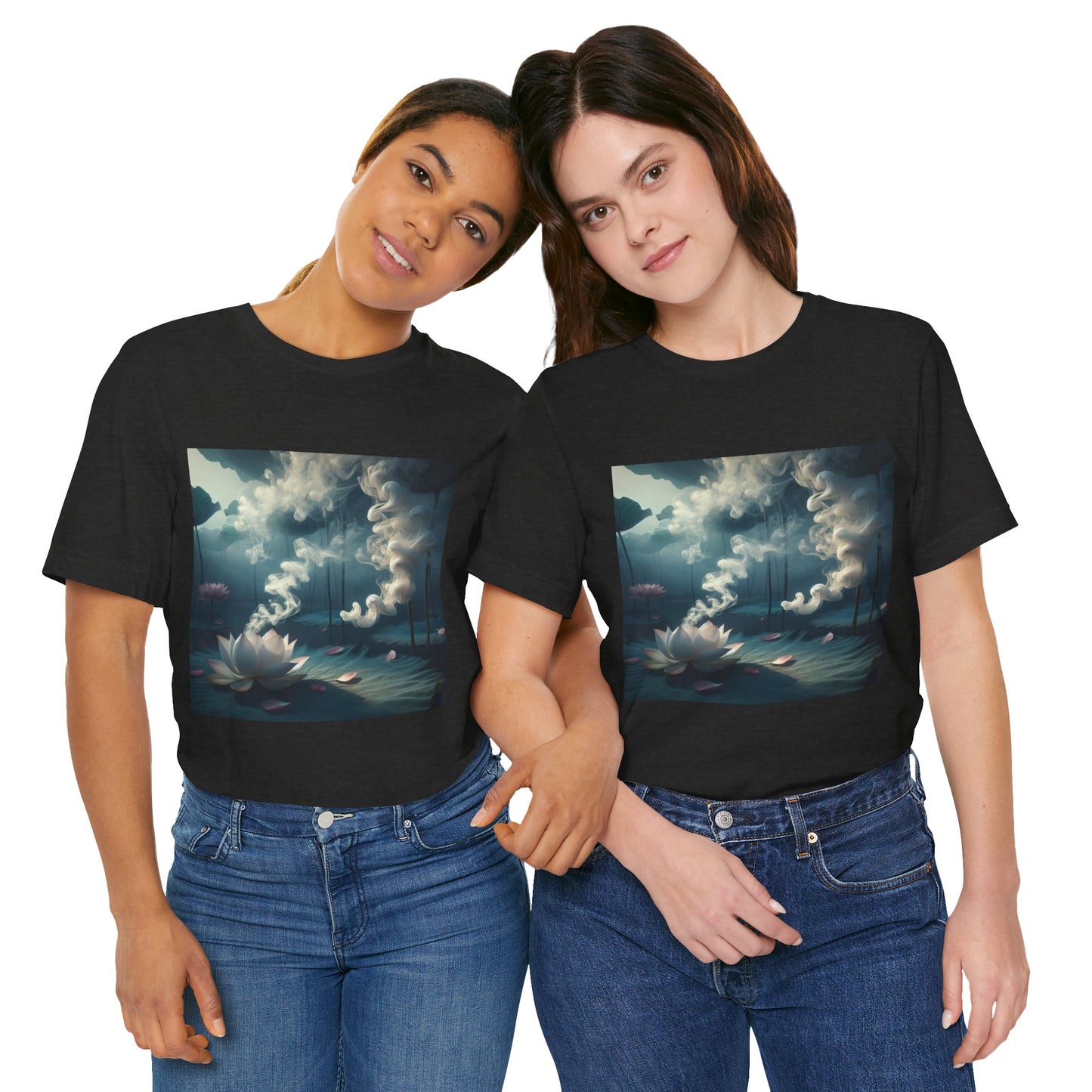 Warrior's Prayer Unscented Soy Candle & Lotus Spirit T-Shirt Bundle