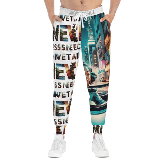 Back to the Future Athletic Joggers - Escape the Matrix Design