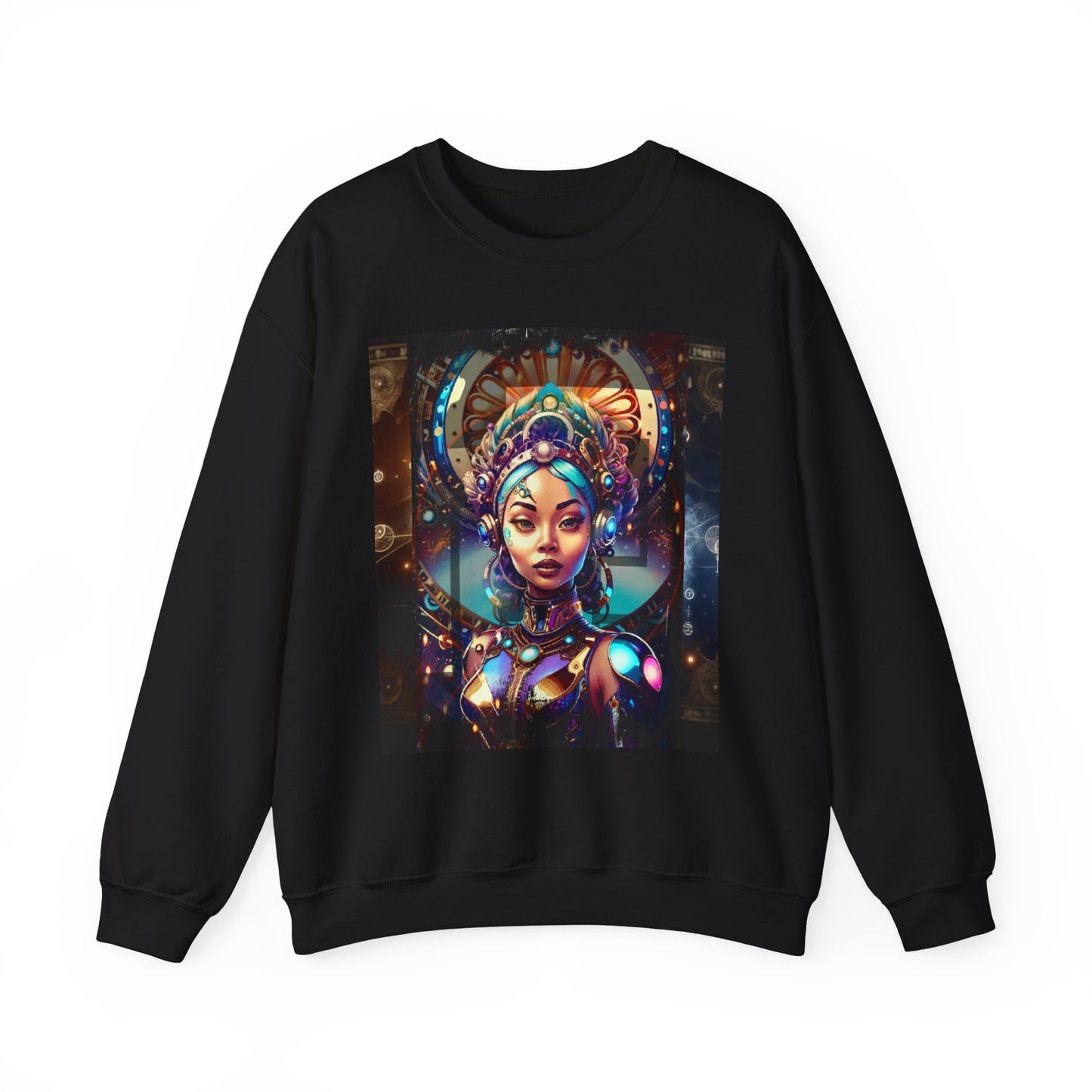 Galactic Being Sweatshirt, Space Universe Jumper, Celestial Crewneck, Cosmic Nebula Pullover, Galaxy Print Top, Astrology Clothing