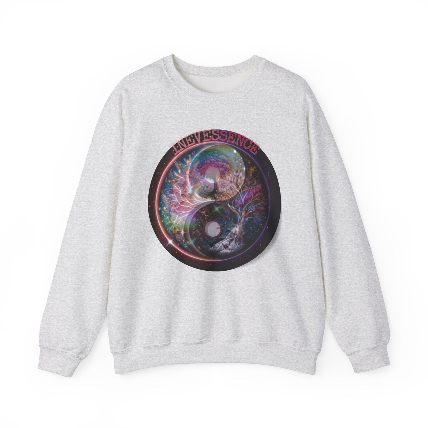 Yin yang Death and Rebirth Tree of Life Sweatshirt, Spiritual Crewneck, Balance Symbol Jumper, Nature Inspired Pullover, Meditation Top,