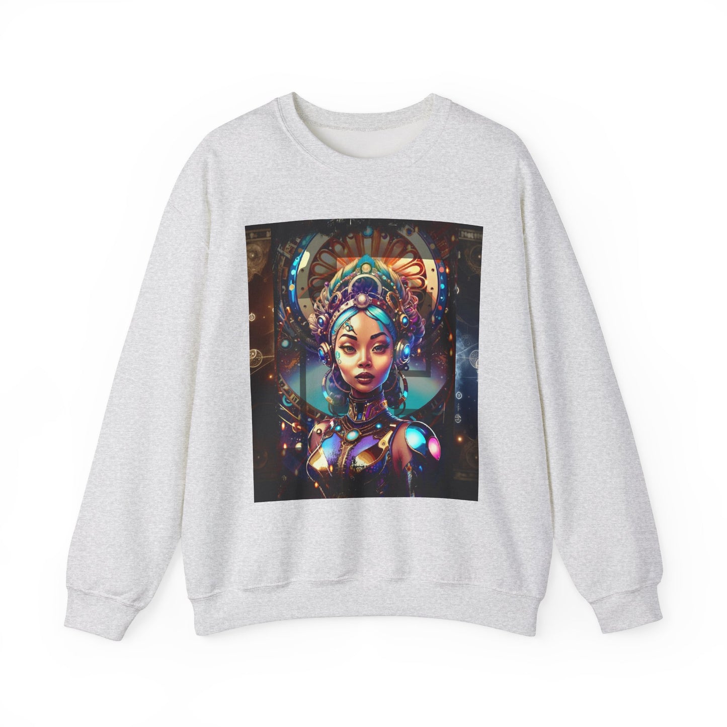 Galactic Being Sweatshirt, Space Universe Jumper, Celestial Crewneck, Cosmic Nebula Pullover, Galaxy Print Top, Astrology Clothing