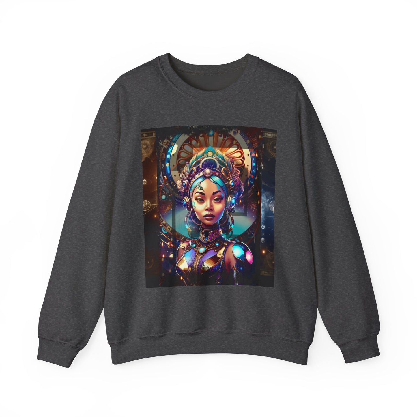 Galactic Being Sweatshirt, Space Universe Jumper, Celestial Crewneck, Cosmic Nebula Pullover, Galaxy Print Top, Astrology Clothing