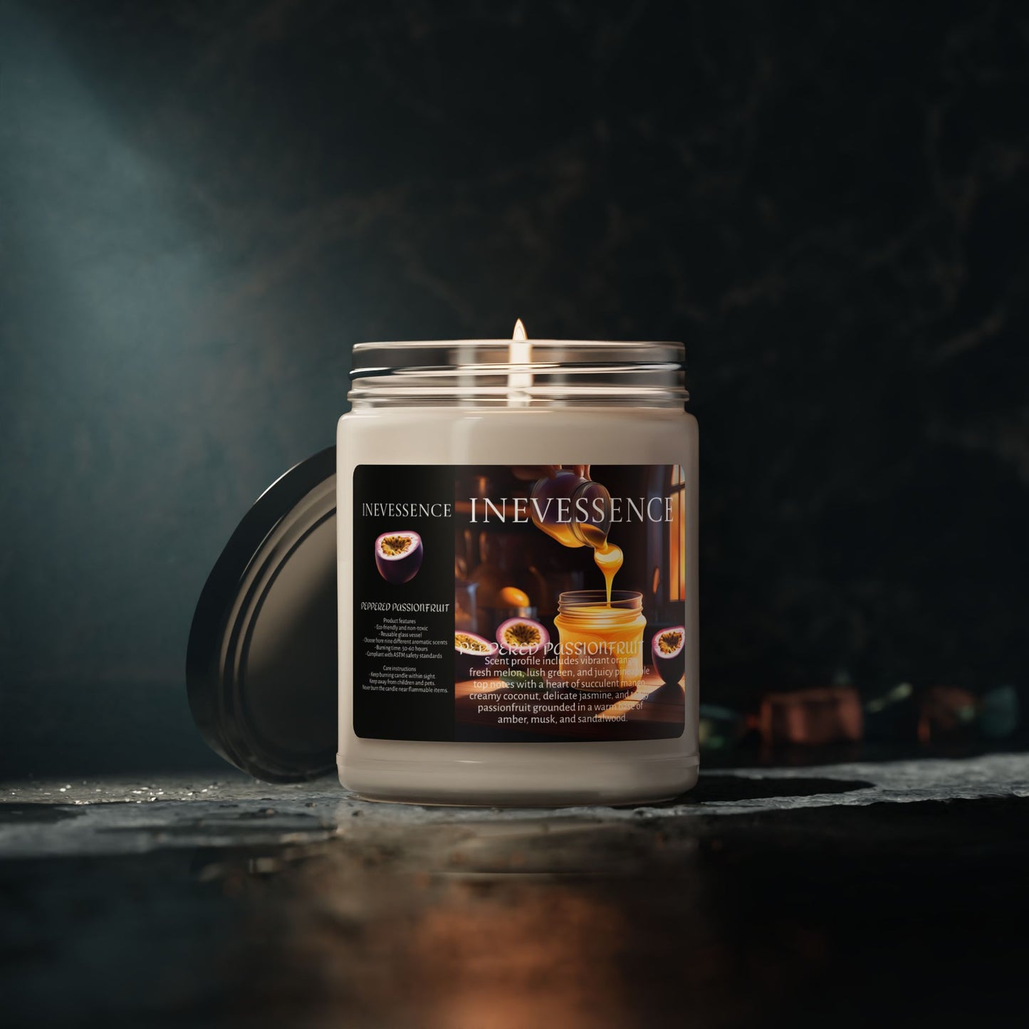 Warrior's Prayer for Protection Unscented Soy Candle