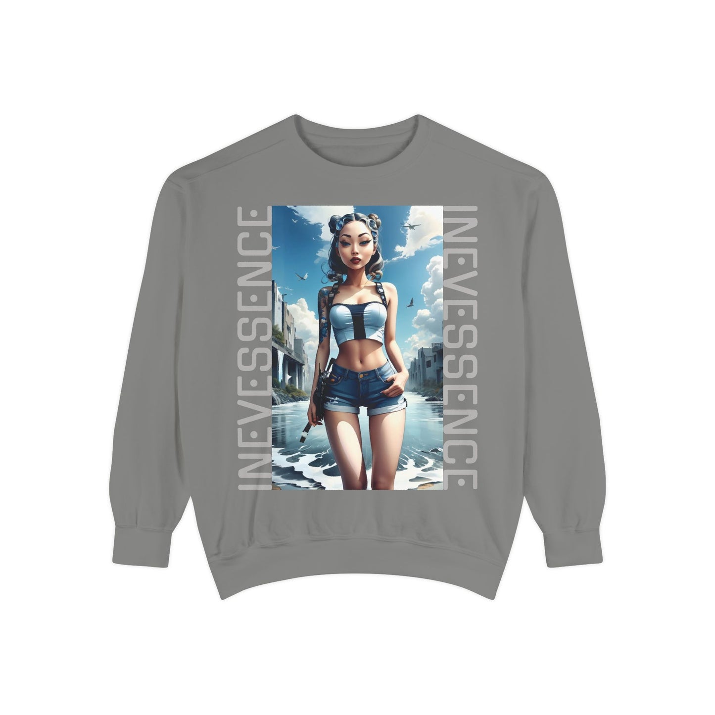 Beach Babe Sweatshirt, Ocean Lover Jumper, Summer Vibes Pullover, Coastal Clothing, Sea Life Apparel, Tropical Beachwear