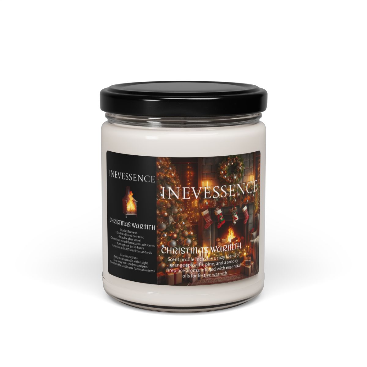 Soy Candle - Spicy Peppered Passionfruit Scented Candle, 9oz